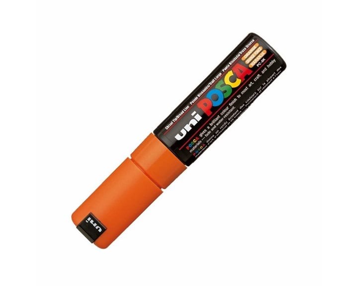 Μαρκαδόρος Uni Posca PC-8K Πορτοκάλι