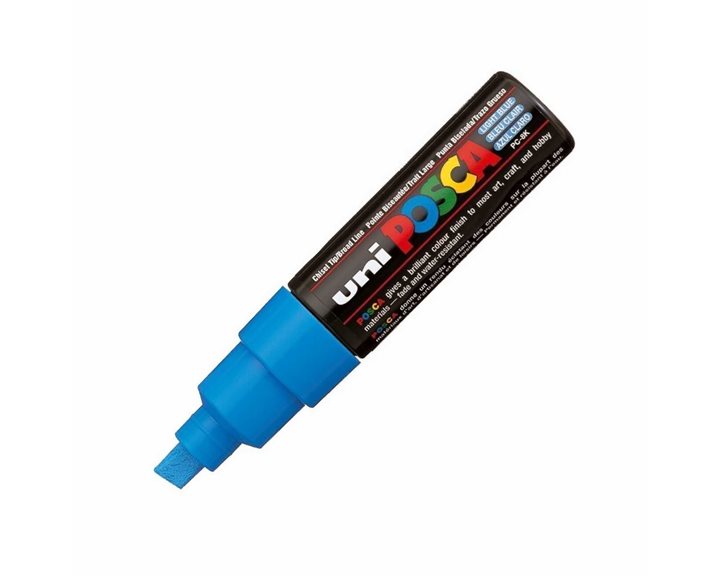 Μαρκαδόρος Uni Posca PC-8K Αν. Μπλε