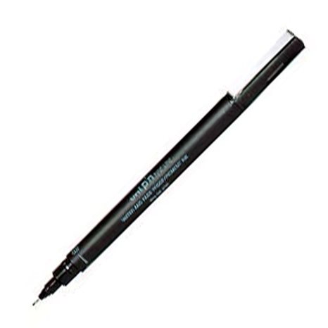 Μαρκαδόρος Uni-Ball Pin 0.2mm Μαύρος