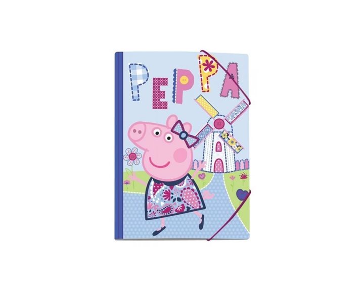 Ντοσιέ Λάστιχο 25χ35cm Peppa 0482319