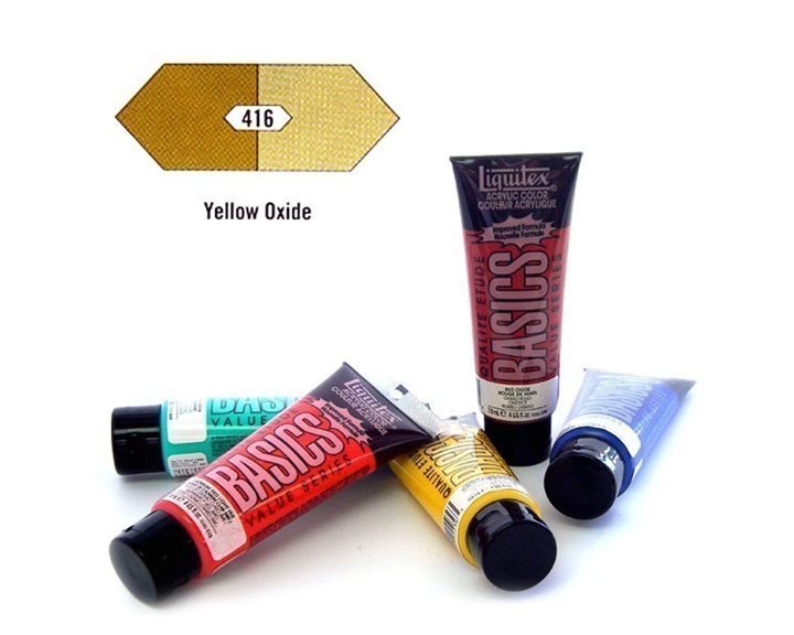 Liquitex 118 ml Basics 416 Yellow Ochre (Oxide)