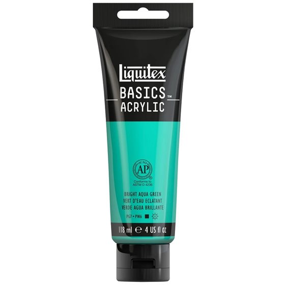 Liquitex 118 Ml Basics 660 Bright Aqua Green