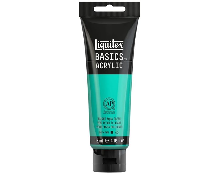 Liquitex 118 Ml Basics 660 Bright Aqua Green