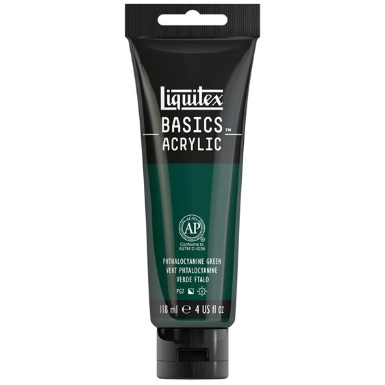 Liquitex 118 Ml Basics 317 Green Phthalo