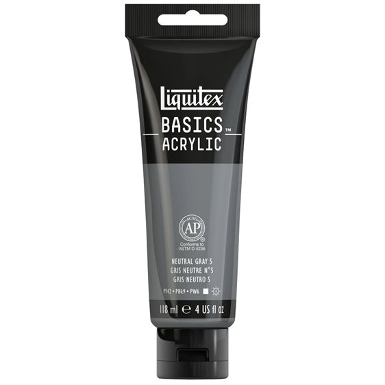 Liquitex 118 Ml Basics 599 Neutral Grey