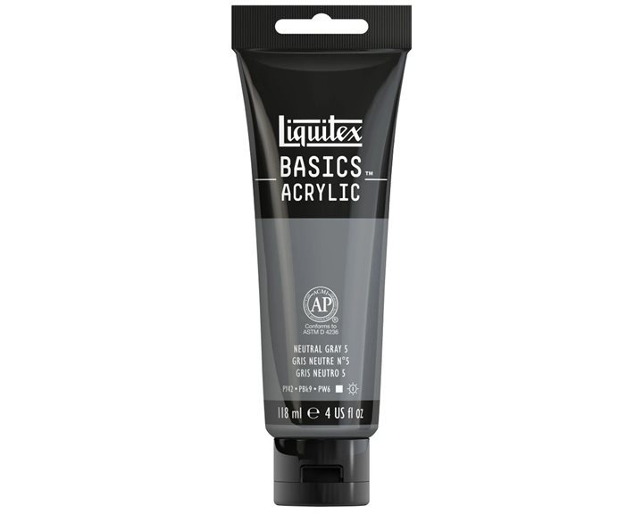 Liquitex 118 Ml Basics 599 Neutral Grey