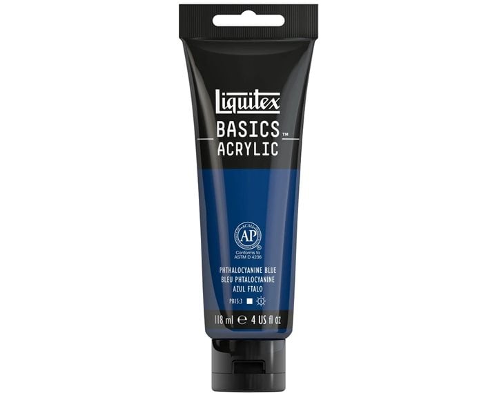 Liquitex 118 Ml Basics 316 Blue Phthalocyanine