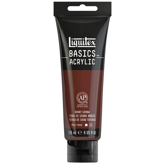 Liquitex 118 Ml Basics 127 Burnt Sienna
