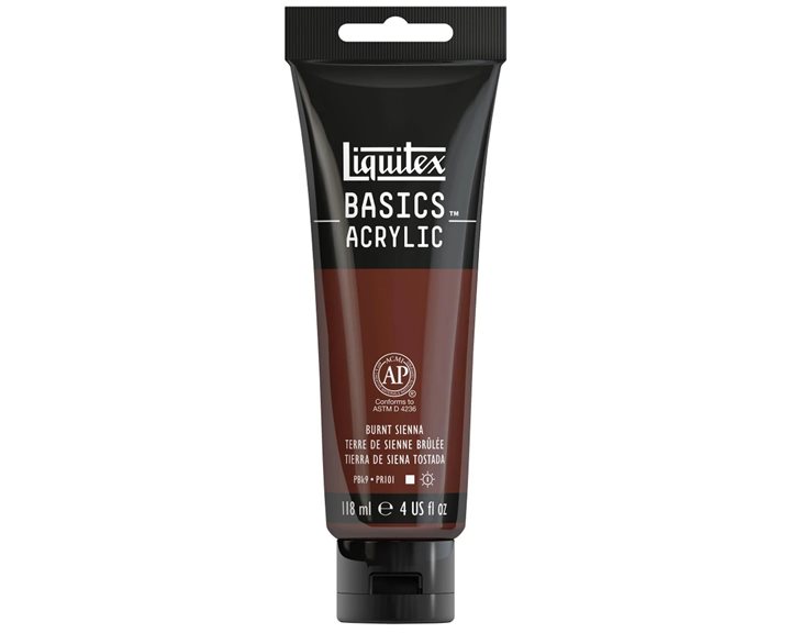 Liquitex 118 Ml Basics 127 Burnt Sienna