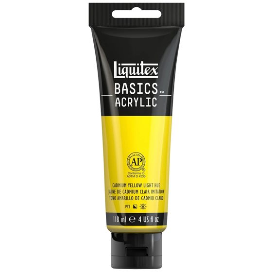 Liquitex 118 ml Basics 160 Cadmium Yellow Light Hue