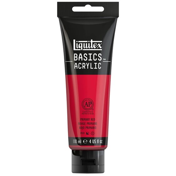 Liquitex 118 ML Basics 415 Primary Red