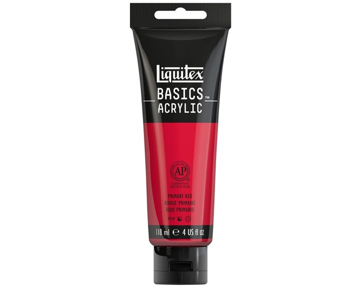 Liquitex 118 ML Basics 415 Primary Red