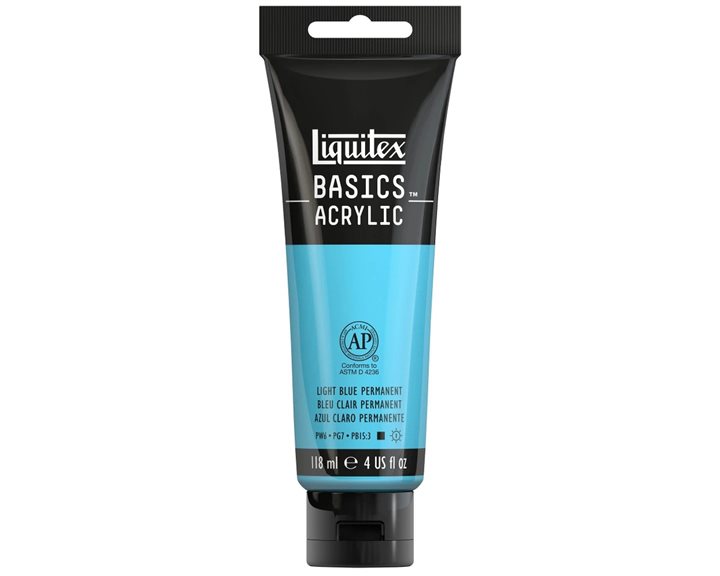 Liquitex 118 Ml Basics 770 Light Blue Permanent
