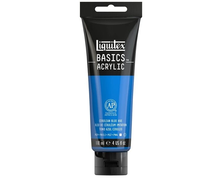 Liquitex 118 Ml Basics 470 Cerulean Blue