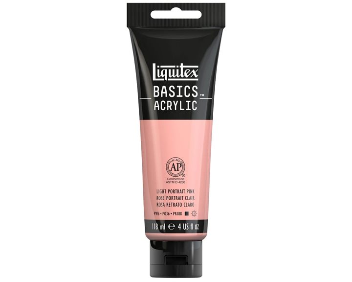 Liquitex 118 ml Basics 810 Light Portrait Pink