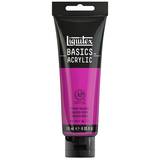 Liquitex 118 Ml Basics 500 Medium Magenta
