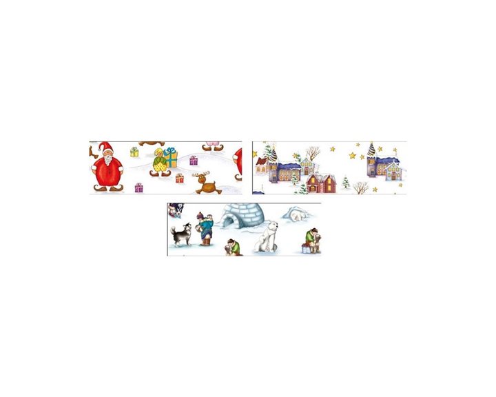 Χαρτόνι Ursus 50x68 300gr X-Mas Mixed 10φ