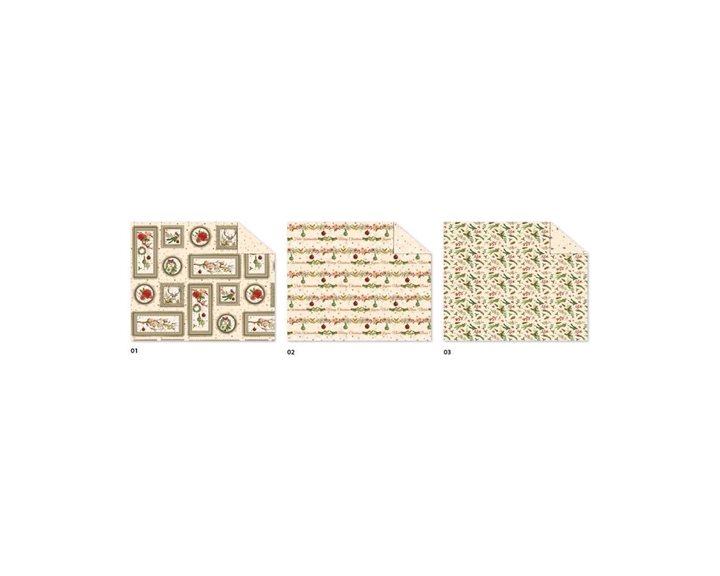 Χαρτόνι Ursus 50x68 300gr Christmas Charm Ass.