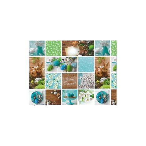Χαρτόνι Ursus 50x68 300gr Happy Easter Blue