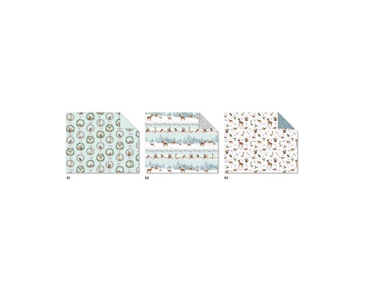 Χαρτόνι Ursus 50x70 300gr Winter Dream Assorted