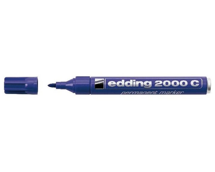 Μαρκαδόρος Edding 2000C Ανεξίτηλος Στρογγυλή Μύτη 1.5-3mm Μώβ