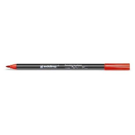 Μαρκαδόρος Edding 4200 Πορσελάνης Ψιλής Γραφής 1-4mm Κόκκινος