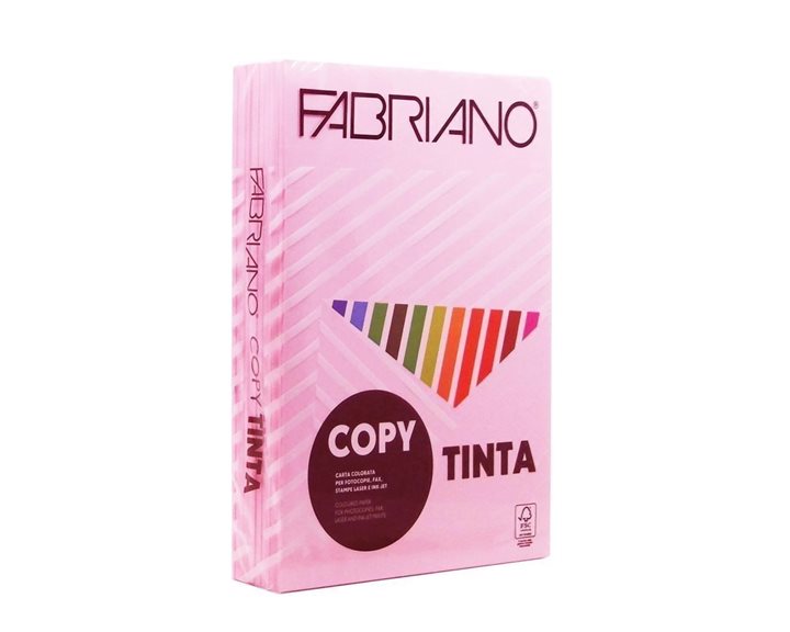 Χαρτί Φωτοτυπικό Α4 Fabriano 80gr 500φ. Pal Colour Rosa