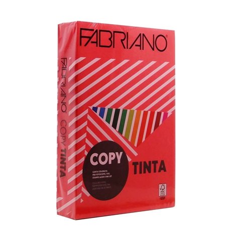 Χαρτί Φωτοτυπικό Α4 Fabriano 80gr 500φ. Deep Colour Rosso