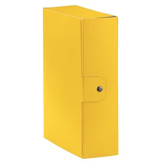 Κουτί Αρχείου Esselte Φίμπερ Κουμπί 10cm C3009 Κίτρινο