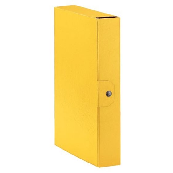 Κουτί Αρχείου Esselte Φίμπερ Κουμπί 6cm C2609 Κιτρινο