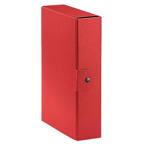 Κουτί Αρχείου Esselte Φίμπερ Κουμπί 8cm C2816 Kόκκινο