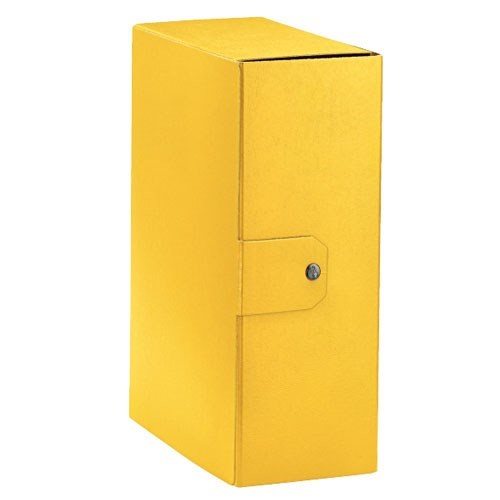 Κουτί Αρχείου Esselte Φίμπερ Κουμπί 12cm C3209 Κίτρινο