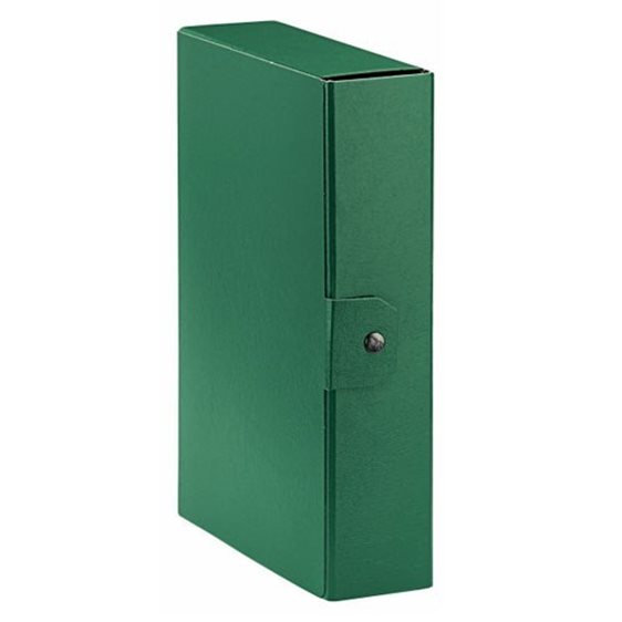 Κουτί Αρχείου Esselte Φίμπερ Κουμπί 8cm C2818 Πράσινο