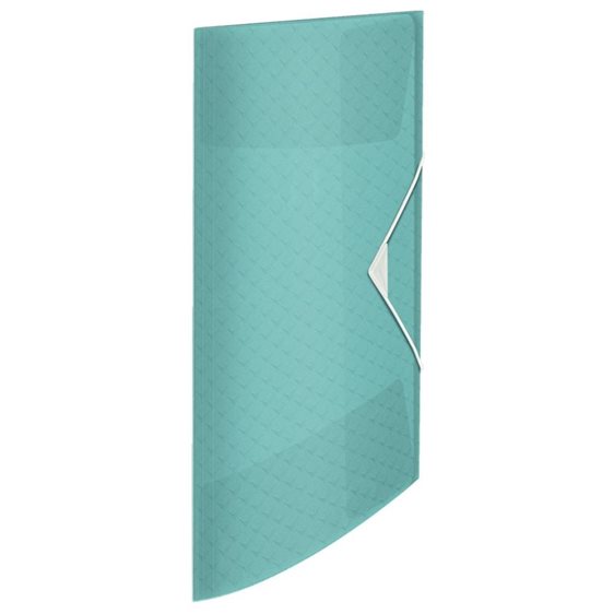 Ντοσιέ Esselte Α4 PP Colour Breeze με λάστιχο Blue 626222