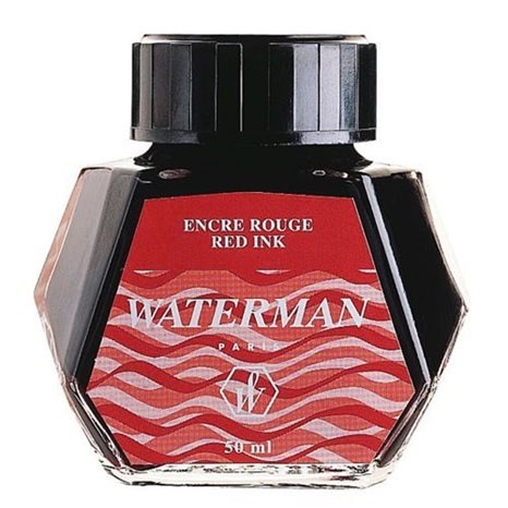 Waterman Ink 50 ml Bottle Red