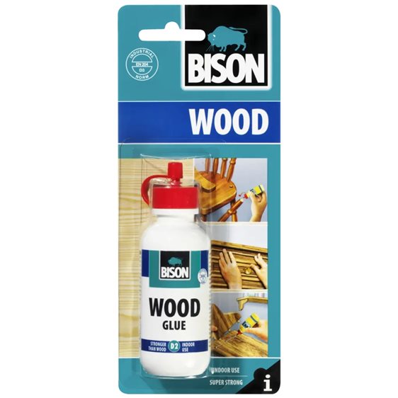 Κόλλα Για Ξύλο Bison Wood 75g