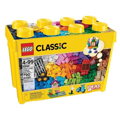 Lego Classic Μεγάλο Κουτί Με Τουβλάκια Για Δημιουργίες 10698