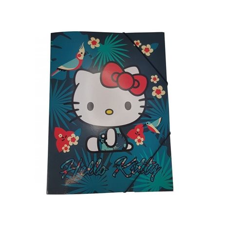 Ντοσιέ Λάστιχο Α4 Graffiti Hello Kitty Aloha 18810