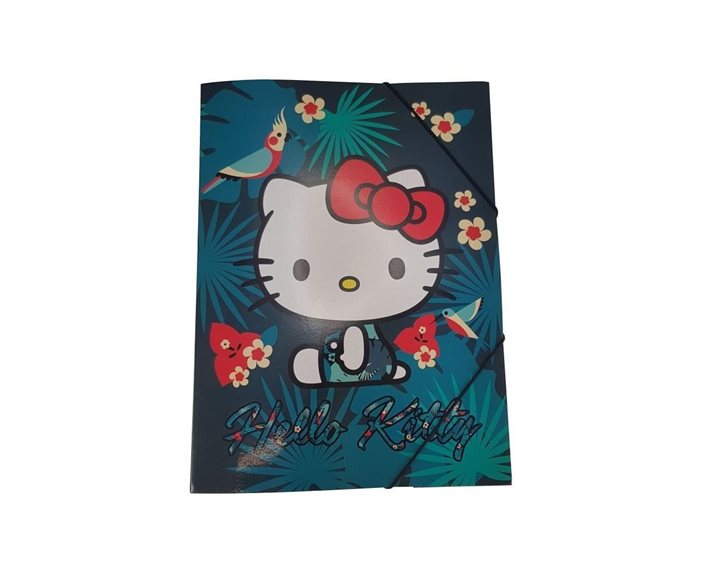 Ντοσιέ Λάστιχο Α4 Graffiti Hello Kitty Aloha 18810