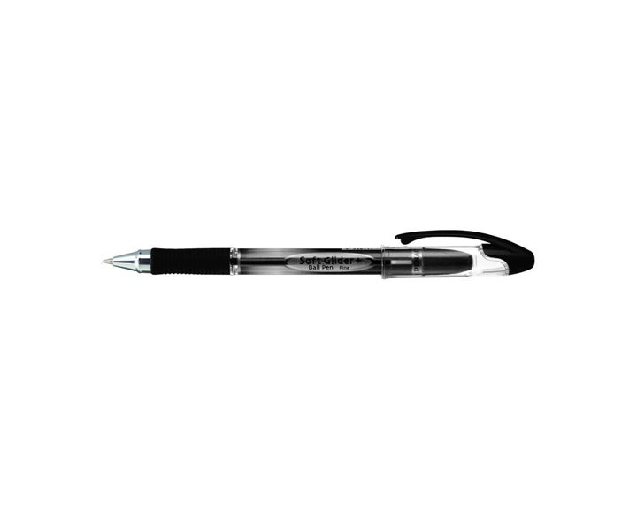Στυλό Penac Soft Glider+ 1.0mm Μαύρο