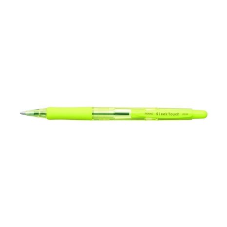 Στυλό Penac Sleek Touch 1.0mm Μπλε Γραφή Pastel Colors Κίτρινο