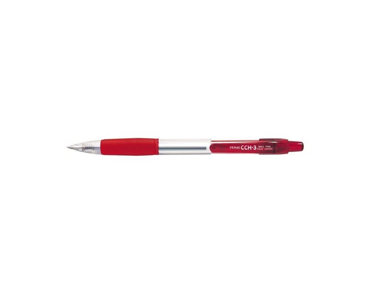Στυλό Penac CCH-3 0.7mm Κόκκινο
