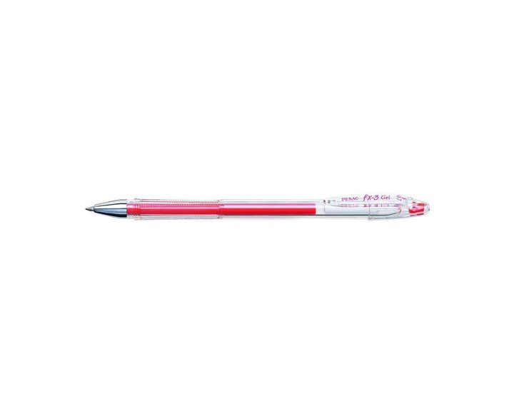 Στυλό Gel Penac FX - 3 0.7mm Basic Colour Κόκκινο