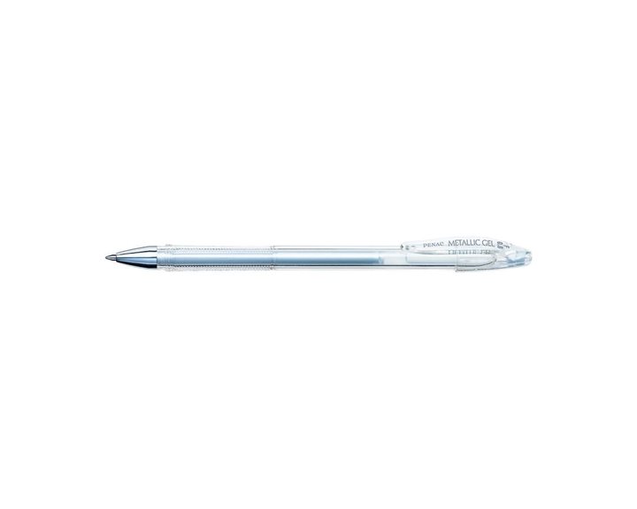 Στυλό Gel Penac FX - 3 0.8mm Metallic Colour Ασημί