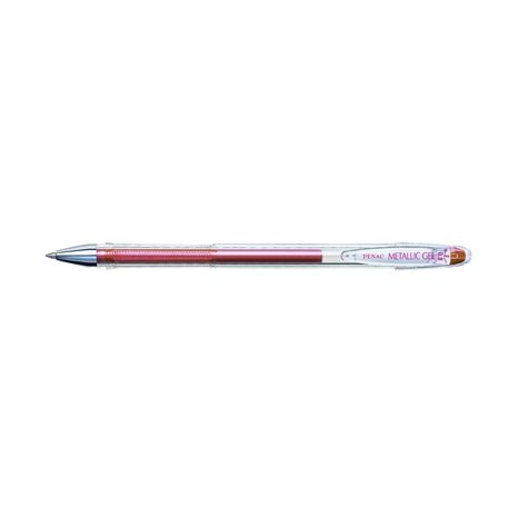 Στυλό Gel Penac FX - 3 0.8mm Metallic Colour Κόκκινο