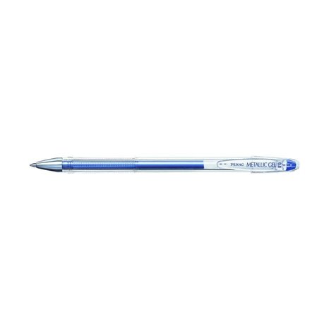 Στυλό Gel Penac FX - 3 0.8mm Metallic Colour Μπλε
