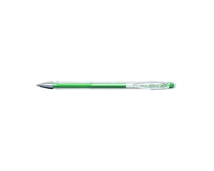 Στυλό Gel Penac FX - 3 0.8mm Metallic Colour Πράσινο