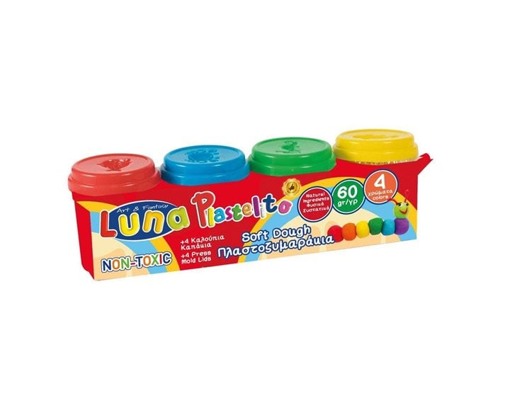 Πλαστοζυμαράκι Luna 4x60gr 000620526
