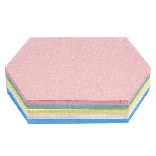 Κάρτες Επικοινωνίας Εξαγωνικές 29.7χ16.5cm 250τμχ 5 Χρωμάτων