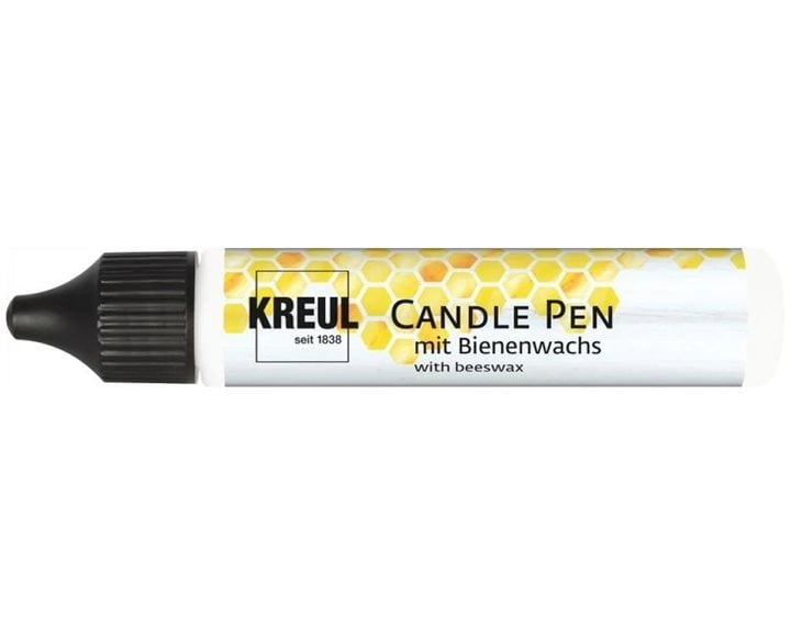 Kreul 29ml Μαρκαδόρος Kerzen Pen Άσπρο